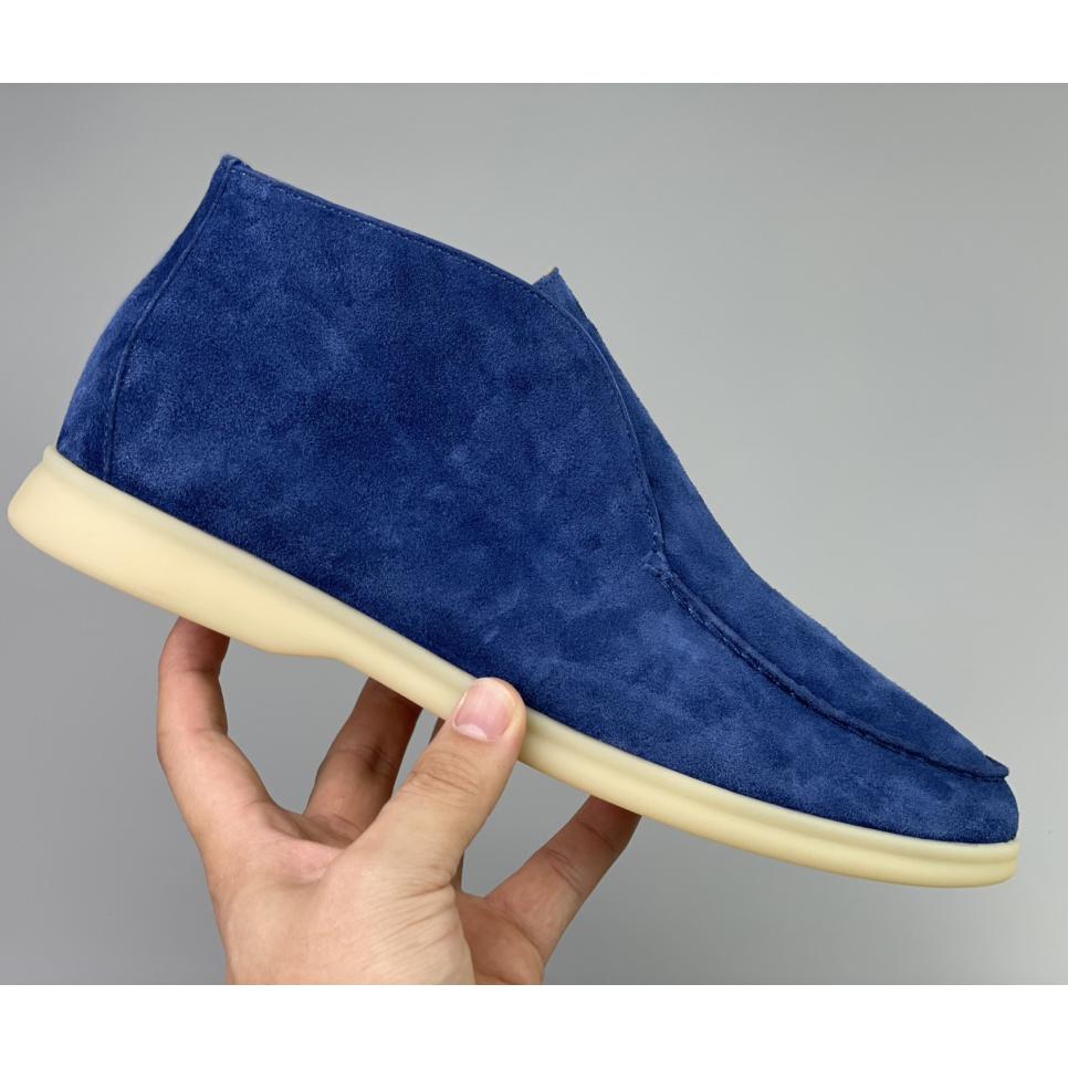 Loro Piana White Sole Summer Walk Loafers - PerfectKickZ