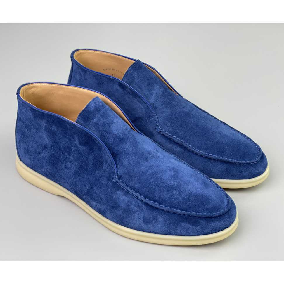 Loro Piana White Sole Summer Walk Loafers - PerfectKickZ