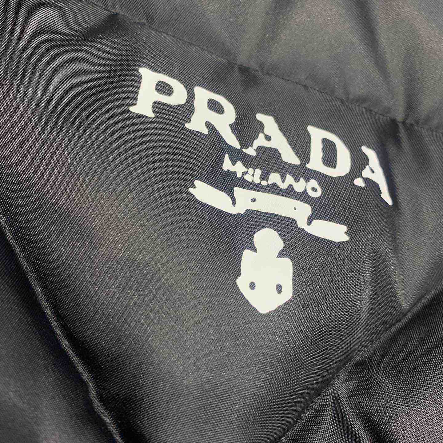 Prada Cropped Re-Nylon Down Jacket - PerfectKickZ