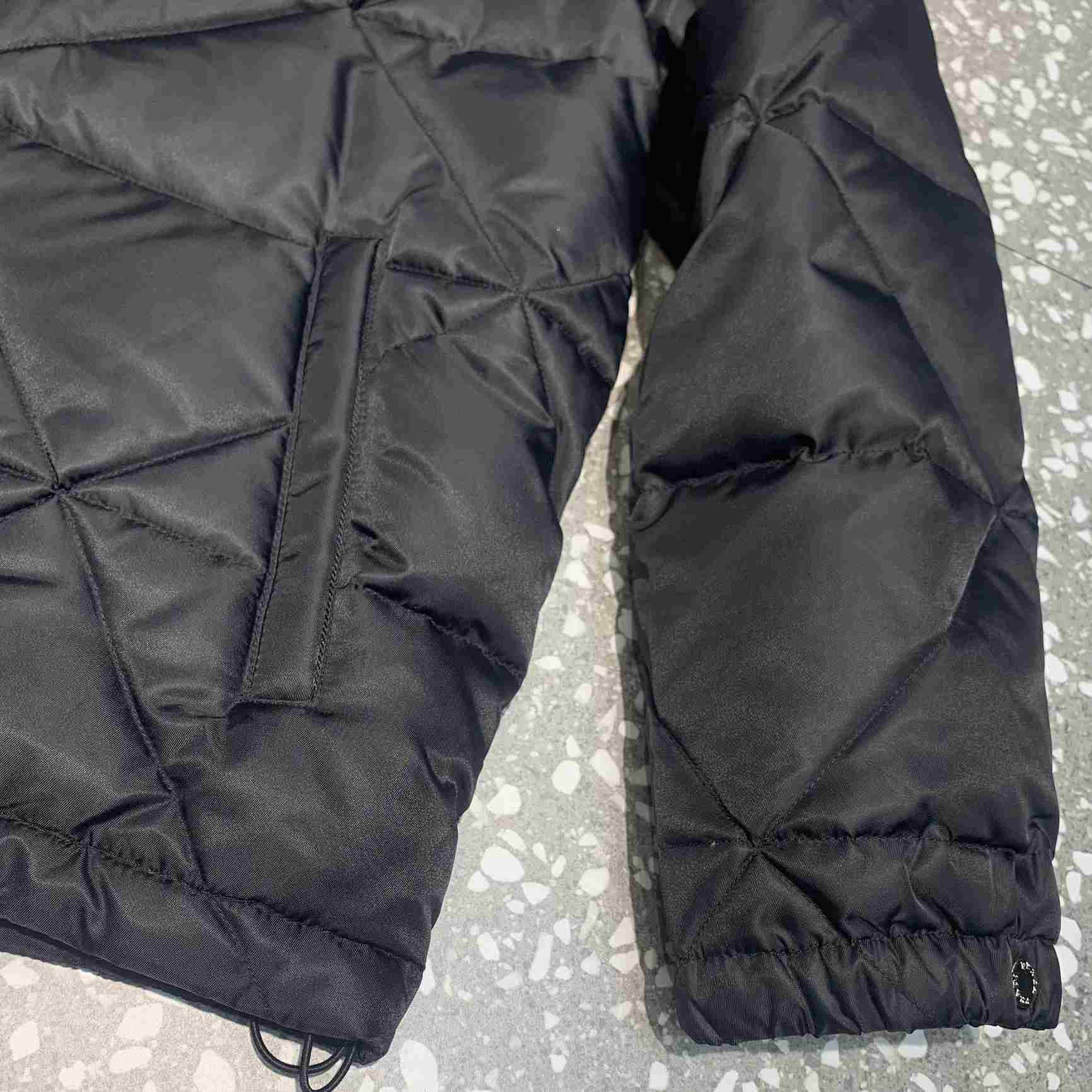 Prada Cropped Re-Nylon Down Jacket - PerfectKickZ