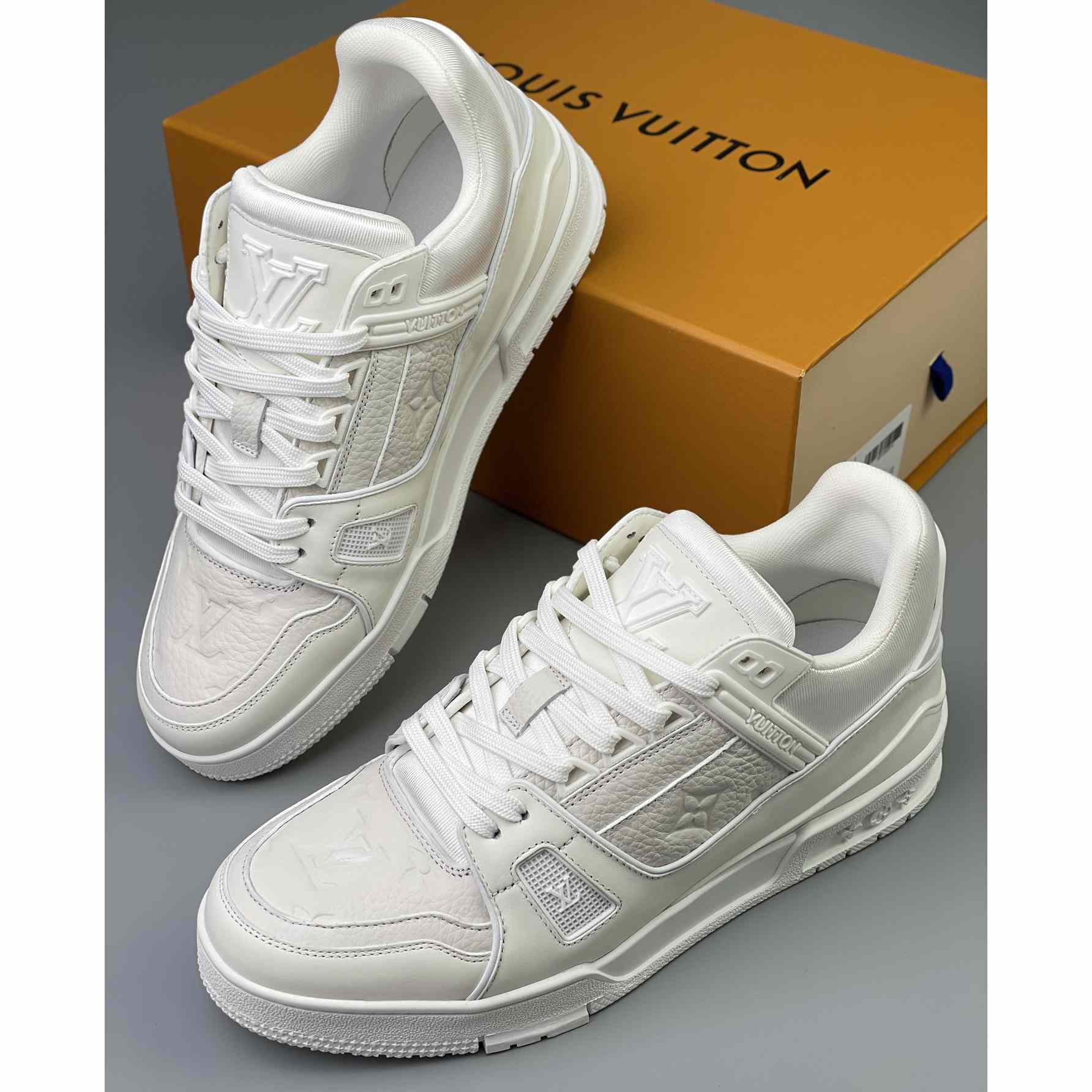 Louis Vuitton Trainer Sneaker (Upon UK Size) - PerfectKickZ
