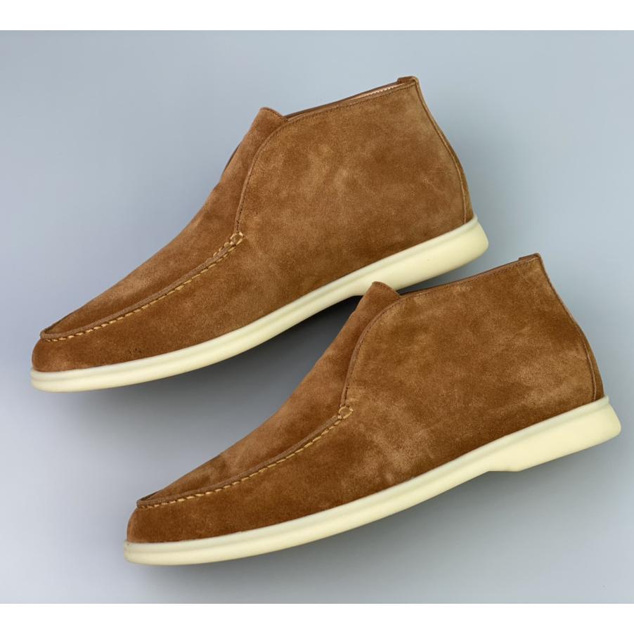 Loro Piana White Sole Summer Walk Loafers - PerfectKickZ