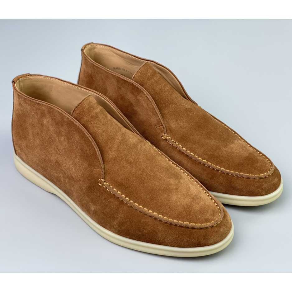 Loro Piana White Sole Summer Walk Loafers - PerfectKickZ