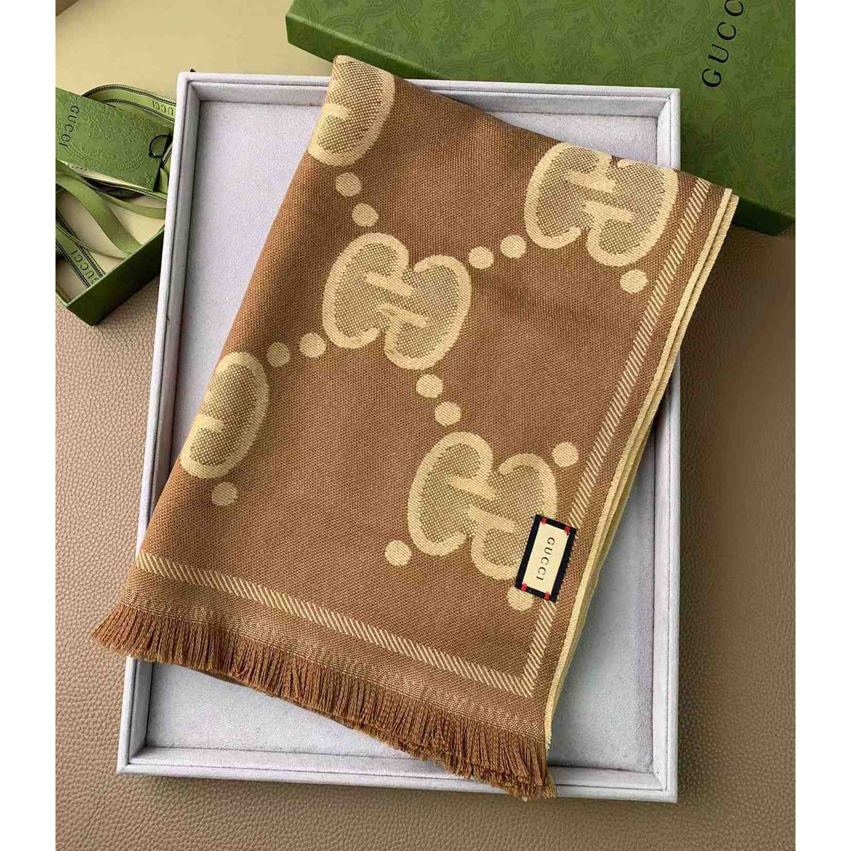 Gucci GG Pattern Scarf - PerfectKickZ