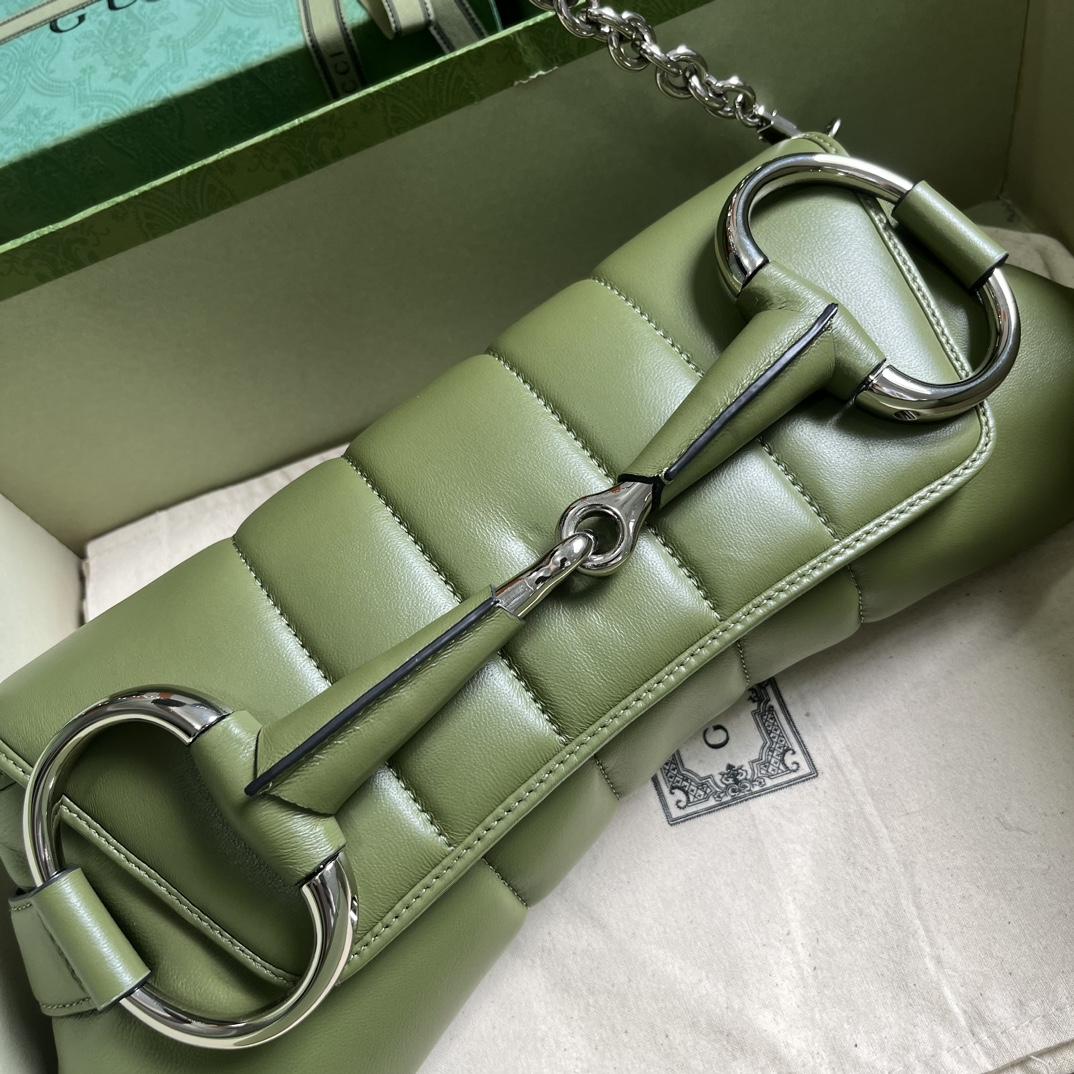 Gucci Horsebit Chain Medium Shoulder Bag (38x 15x 16cm) - PerfectKickZ