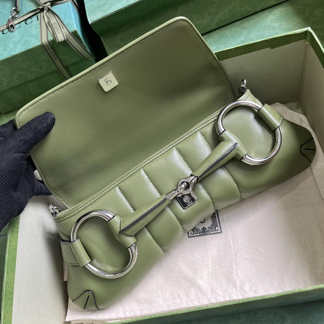 Gucci Horsebit Chain Medium Shoulder Bag (38x 15x 16cm) - PerfectKickZ