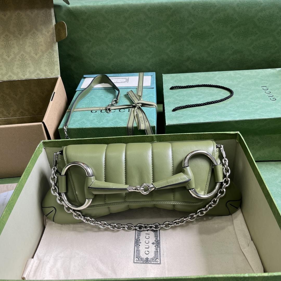 Gucci Horsebit Chain Medium Shoulder Bag (38x 15x 16cm) - PerfectKickZ