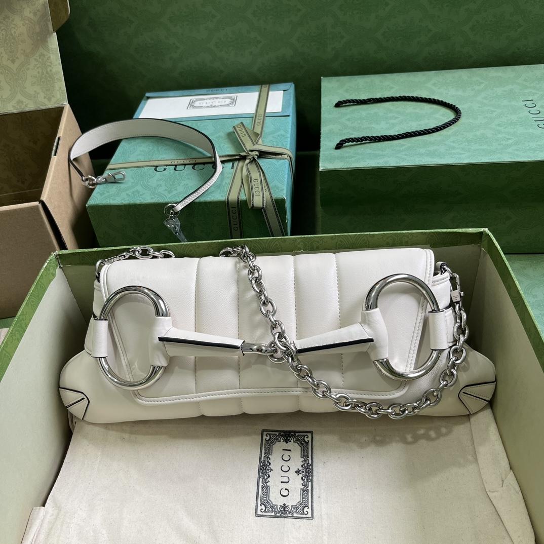 Gucci Horsebit Chain Medium Shoulder Bag (38x 15x 16cm) - PerfectKickZ
