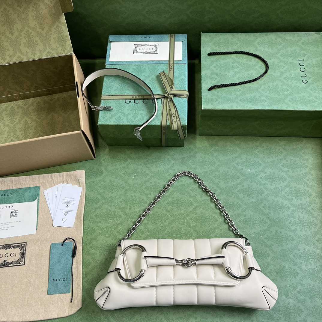 Gucci Horsebit Chain Medium Shoulder Bag (38x 15x 16cm) - PerfectKickZ