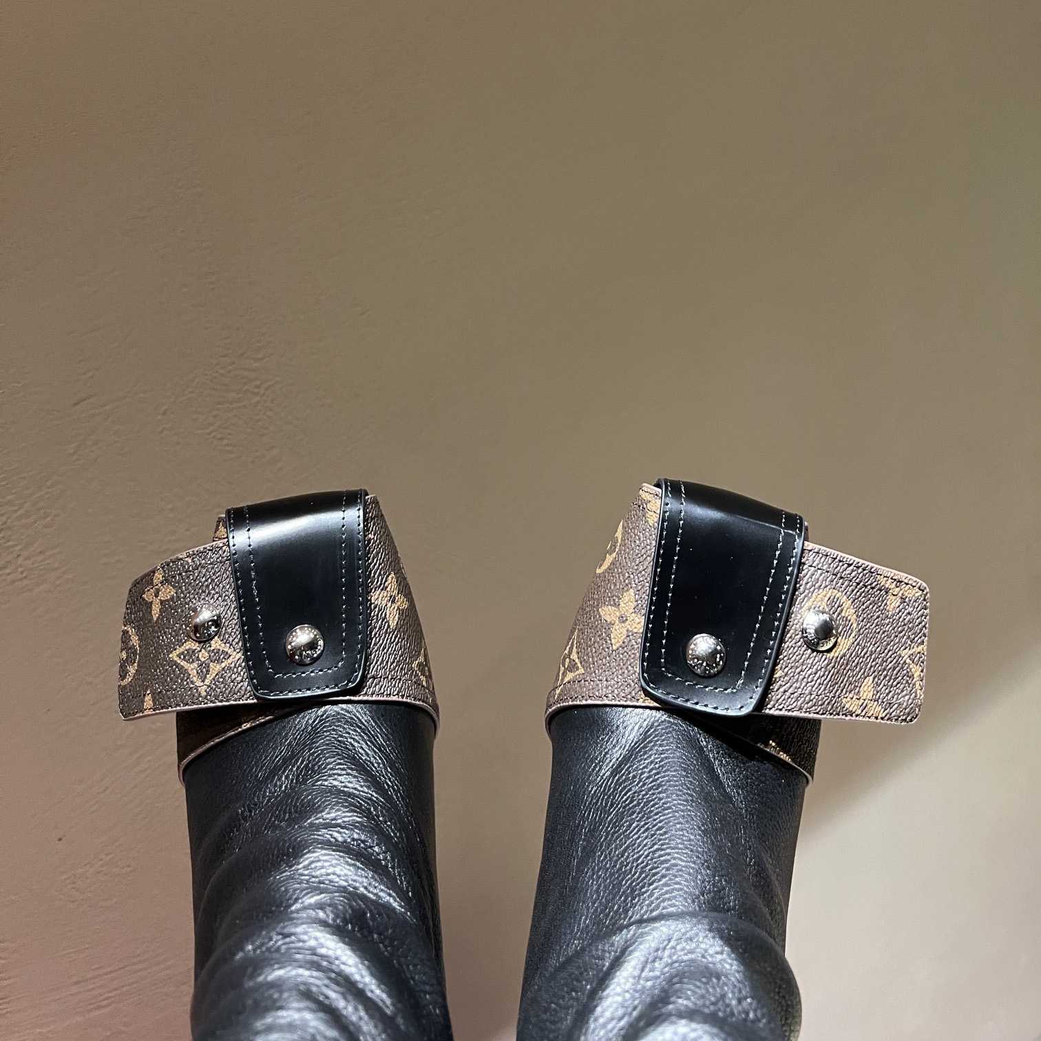 Louis Vuitton Patti Wedge Half Boot - PerfectKickZ
