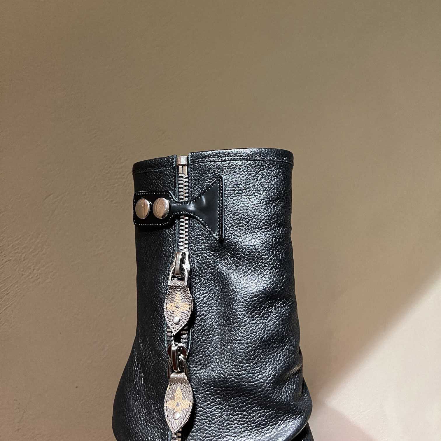 Louis Vuitton Patti Wedge Half Boot - PerfectKickZ