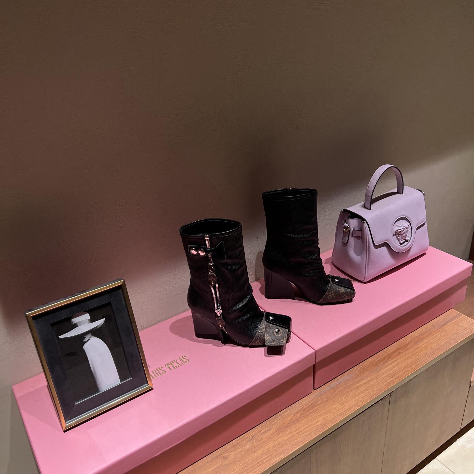 Louis Vuitton Patti Wedge Half Boot - PerfectKickZ