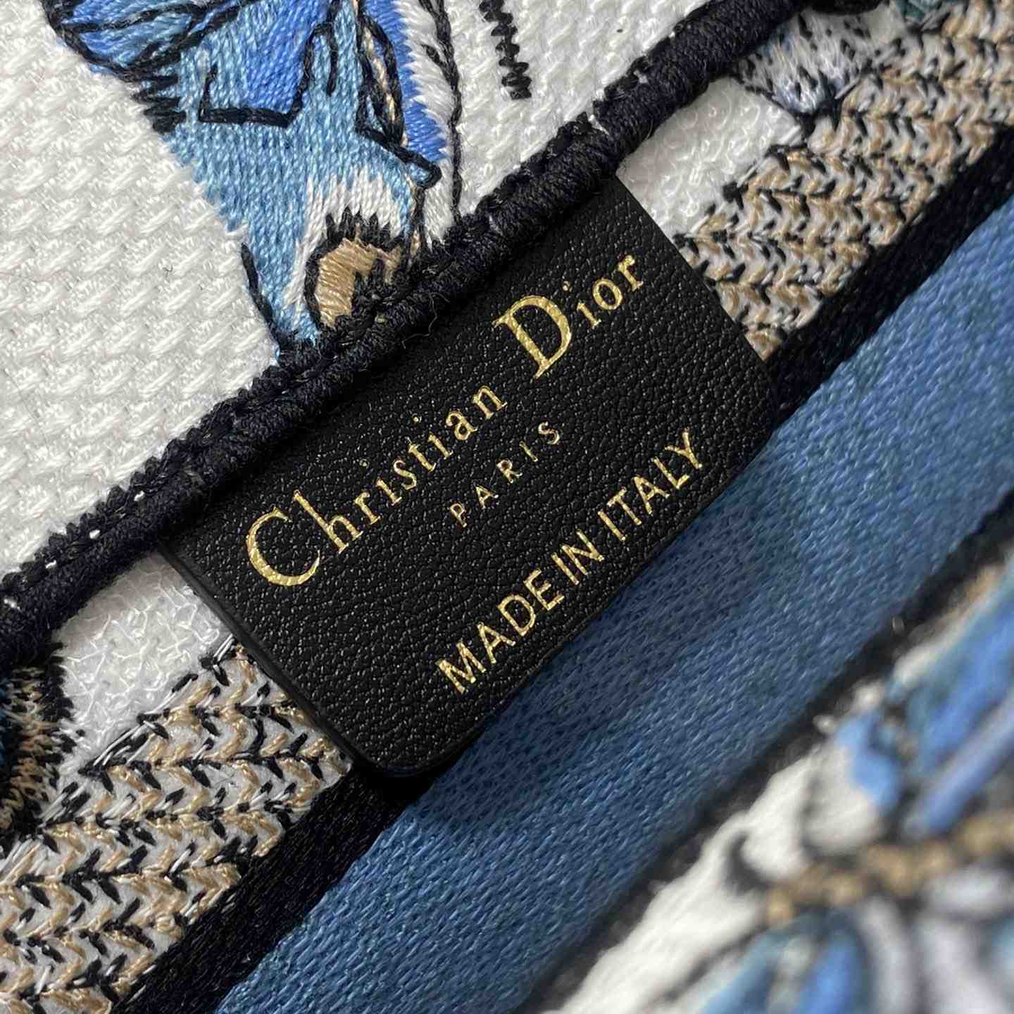 Dior Mini Dior Book Tote With Strap - PerfectKickZ