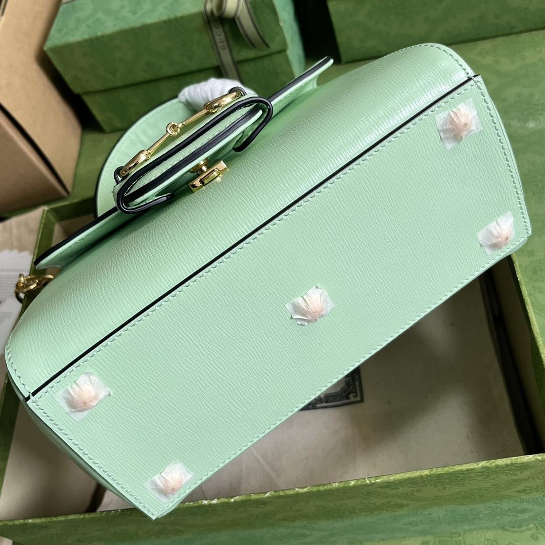 Gucci Horsebit 1955 Mini Top Handle Bag(22x16x10.5cm) - PerfectKickZ