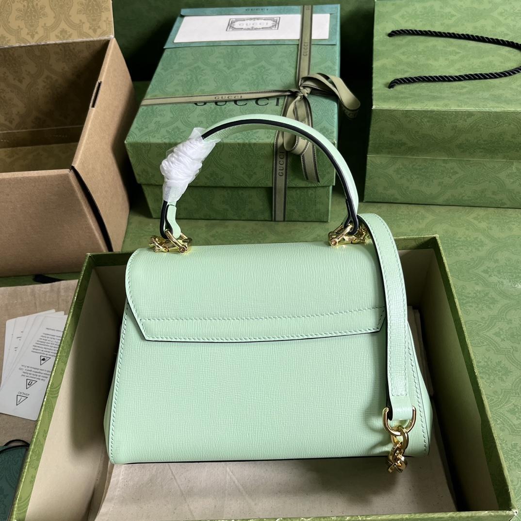 Gucci Horsebit 1955 Mini Top Handle Bag(22x16x10.5cm) - PerfectKickZ
