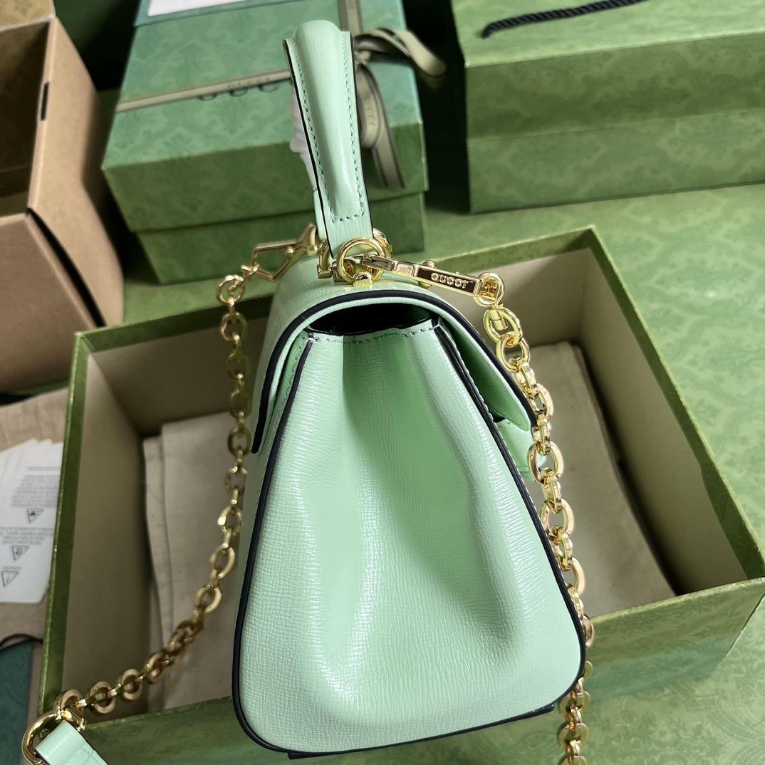Gucci Horsebit 1955 Mini Top Handle Bag(22x16x10.5cm) - PerfectKickZ