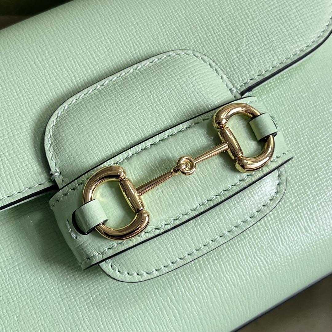 Gucci Horsebit 1955 Mini Top Handle Bag(22x16x10.5cm) - PerfectKickZ