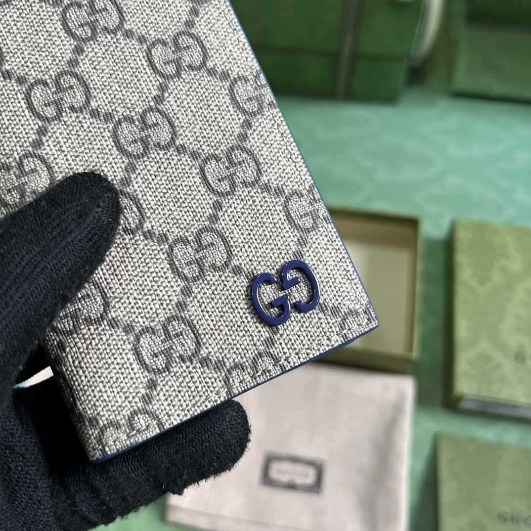 Gucci Long Card Case With GG Detail - PerfectKickZ