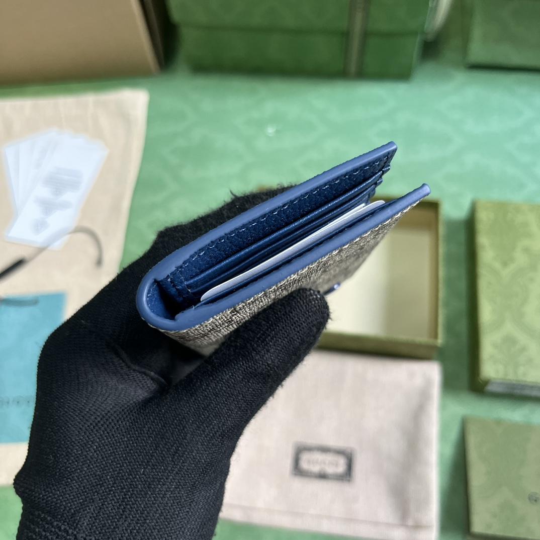 Gucci Long Card Case With GG Detail - PerfectKickZ