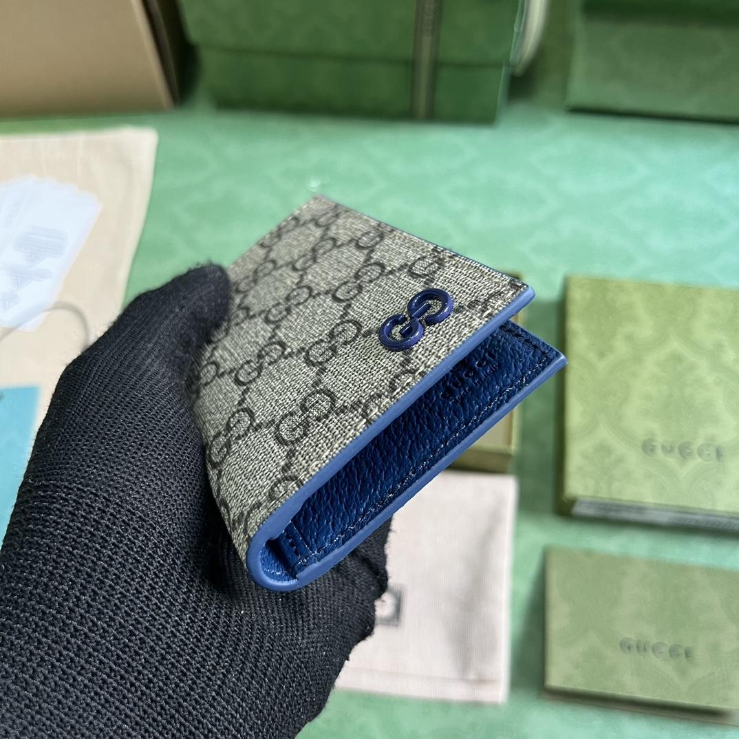 Gucci Long Card Case With GG Detail - PerfectKickZ