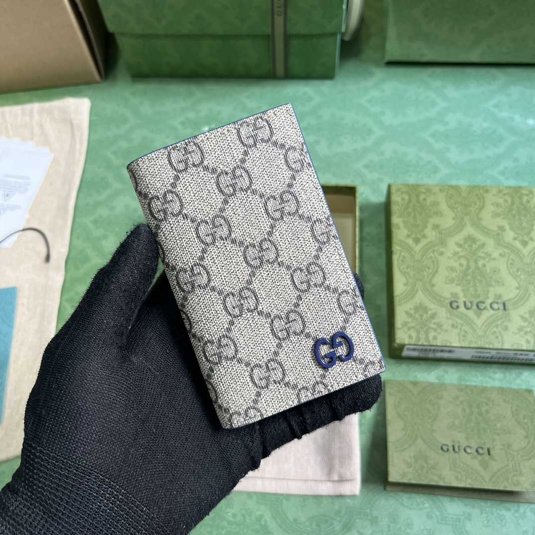 Gucci Long Card Case With GG Detail - PerfectKickZ