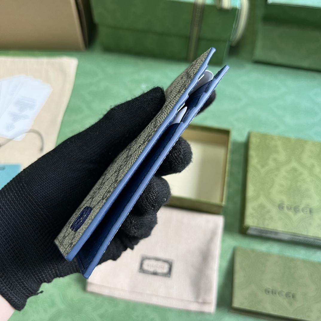 Gucci Long Card Case With GG Detail - PerfectKickZ