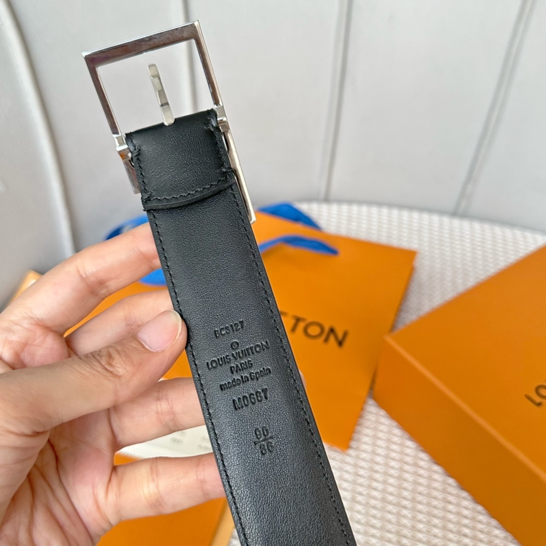 Louis Vuitton LV Skyline 35mm Belt - PerfectKickZ