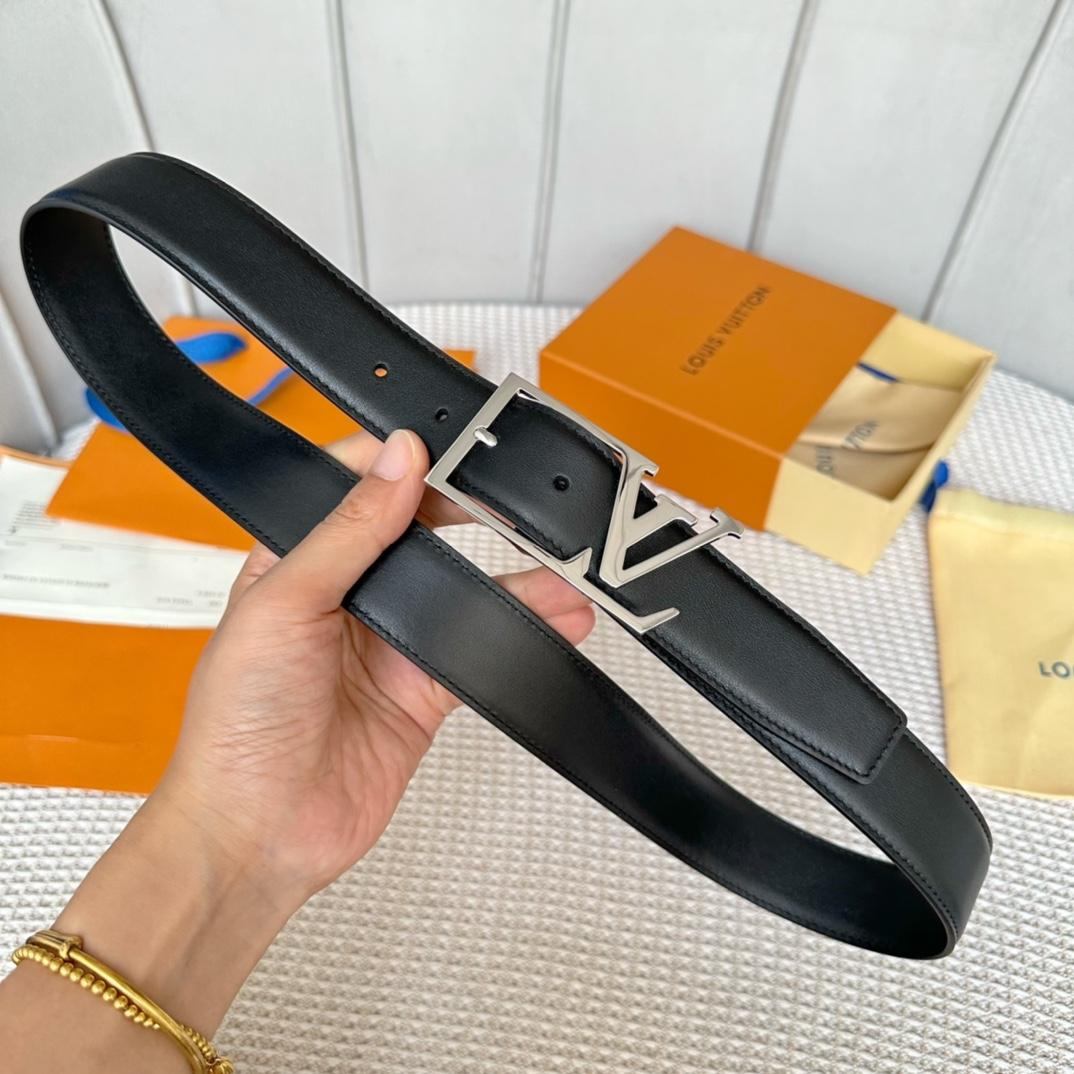 Louis Vuitton LV Skyline 35mm Belt - PerfectKickZ