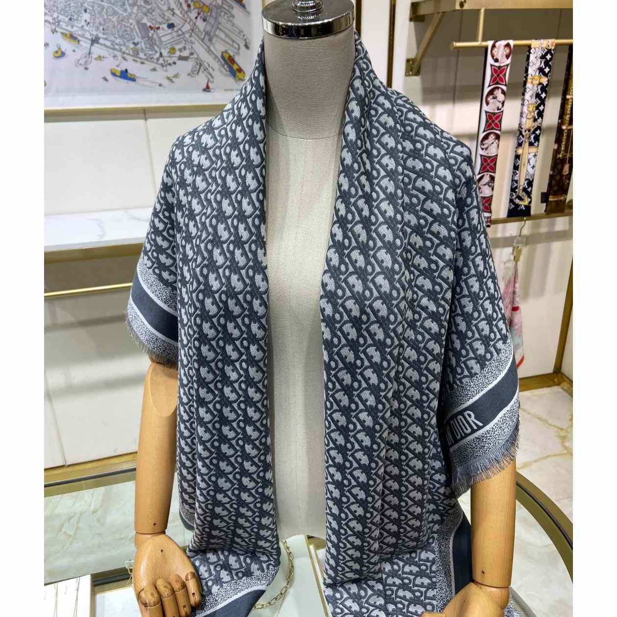 Dior Oblique Shawl - PerfectKickZ