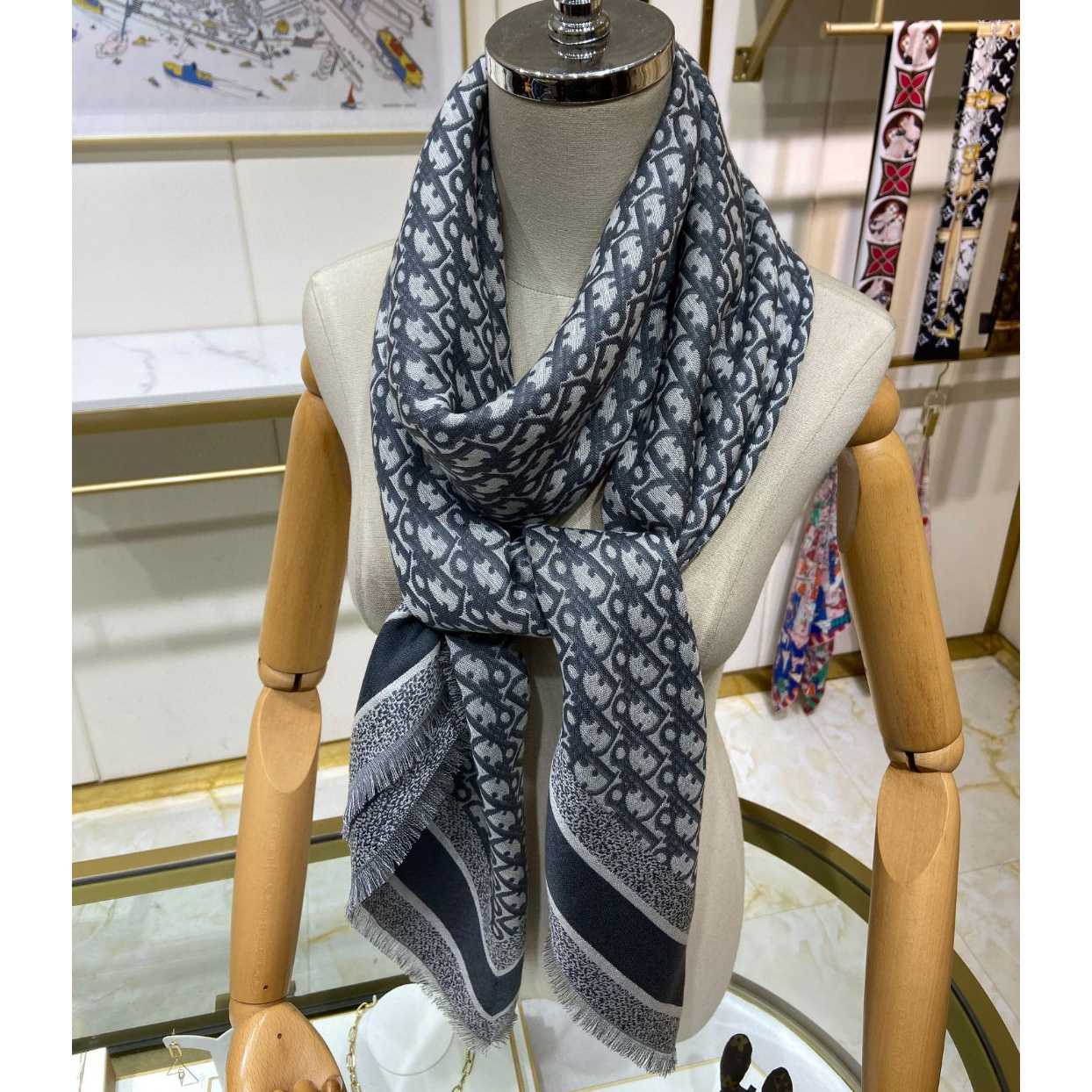 Dior Oblique Shawl - PerfectKickZ