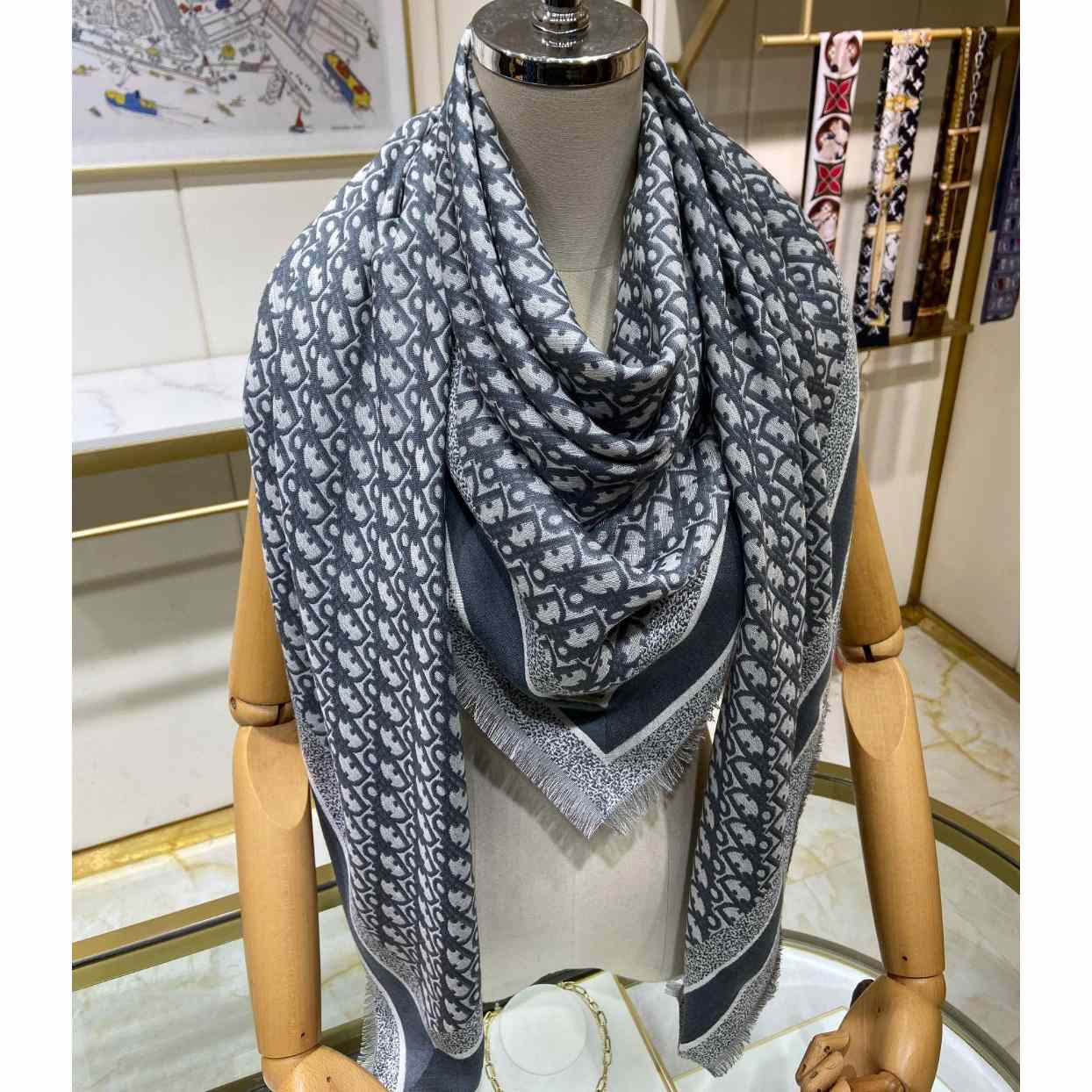 Dior Oblique Shawl - PerfectKickZ