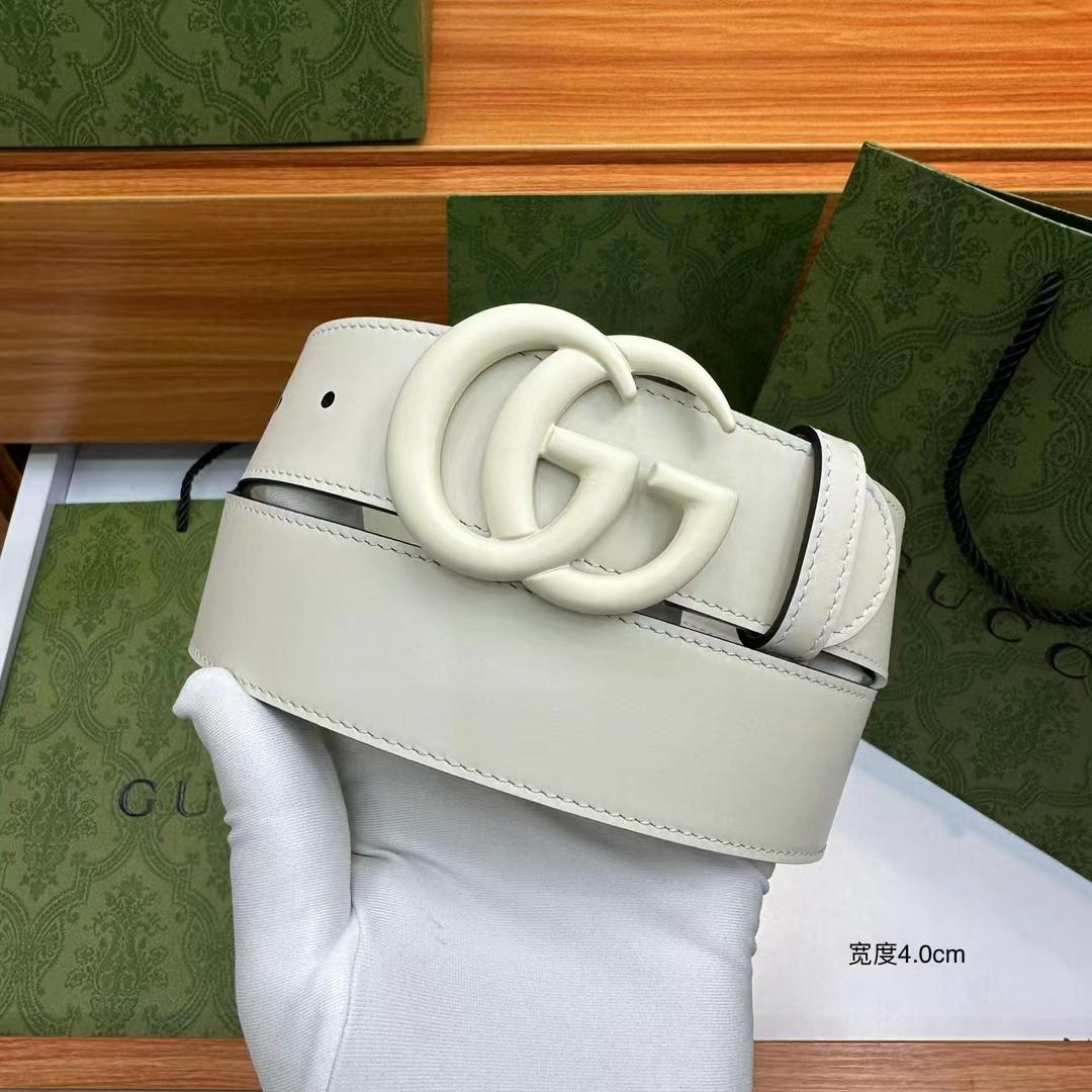 Gucci gg Marmont Reversible Thin Belt - 