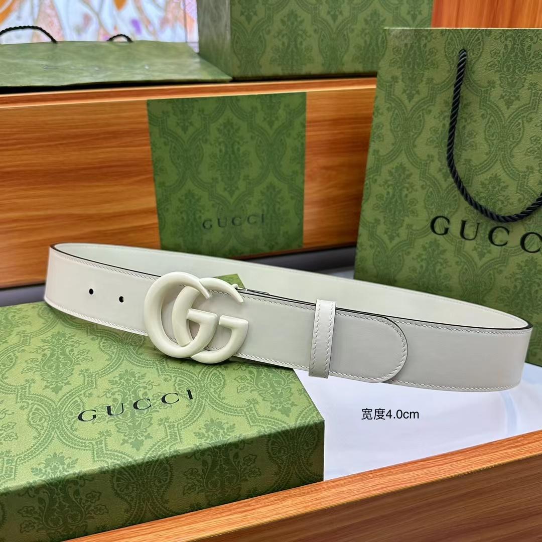 Gucci gg Marmont Reversible Thin Belt - 