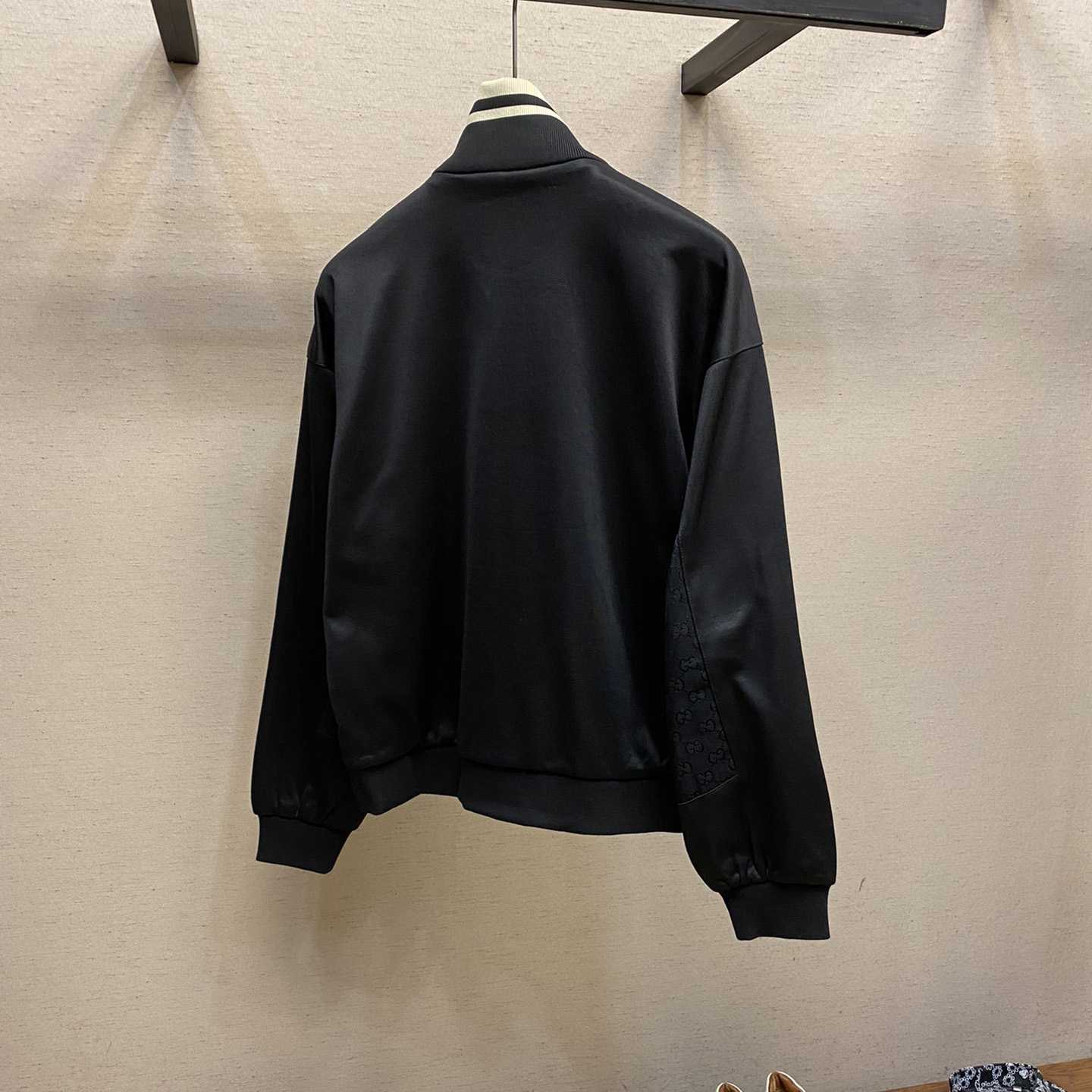 Gucci Technical Jersey Half Zip Jacket  - 
