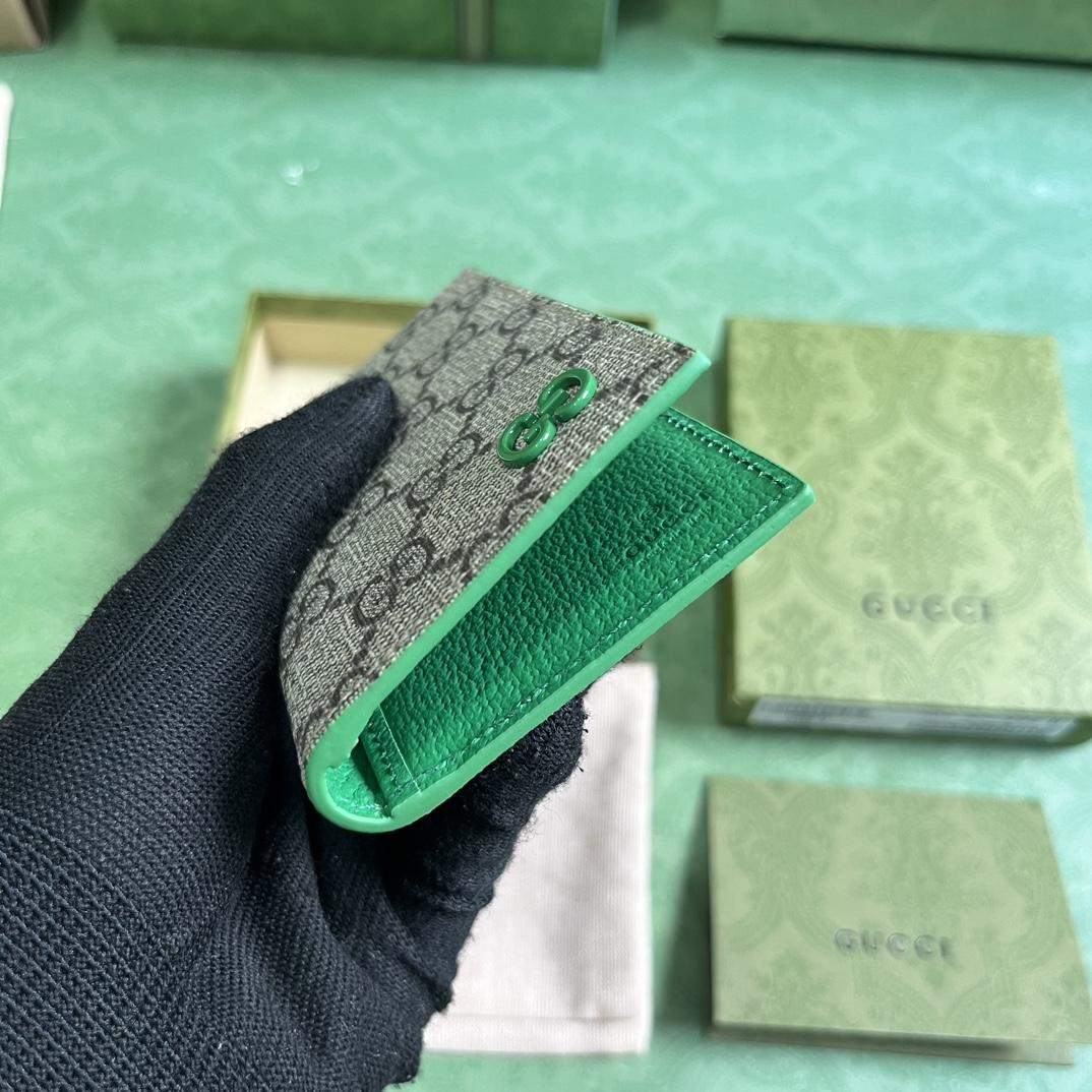 Gucci Long Card Case With GG Detail - PerfectKickZ