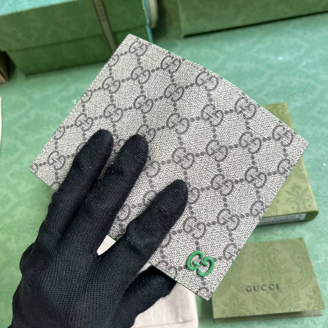 Gucci Long Card Case With GG Detail - PerfectKickZ