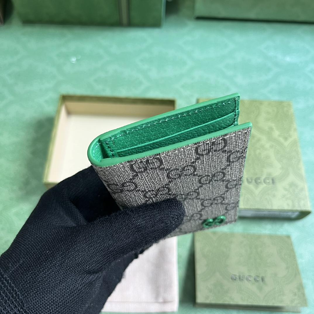 Gucci Long Card Case With GG Detail - 