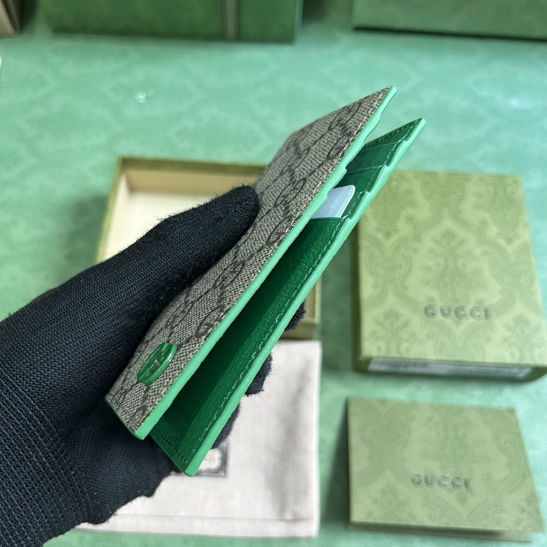 Gucci Long Card Case With GG Detail - 