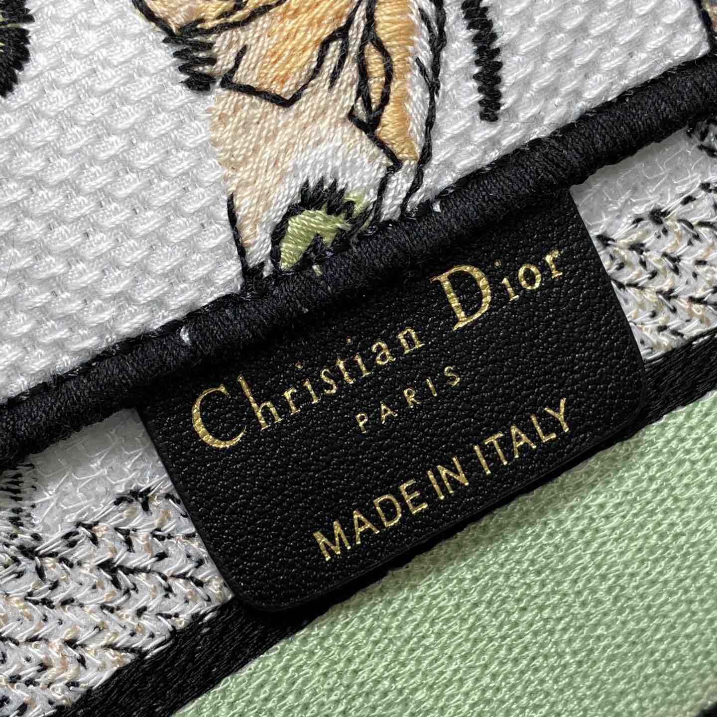 Dior Mini Dior Book Tote With Strap - PerfectKickZ
