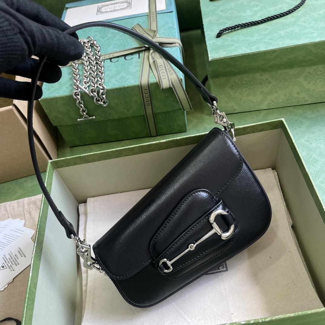 Gucci Horsebit 1955 Mini Shoulder Bag - PerfectKickZ