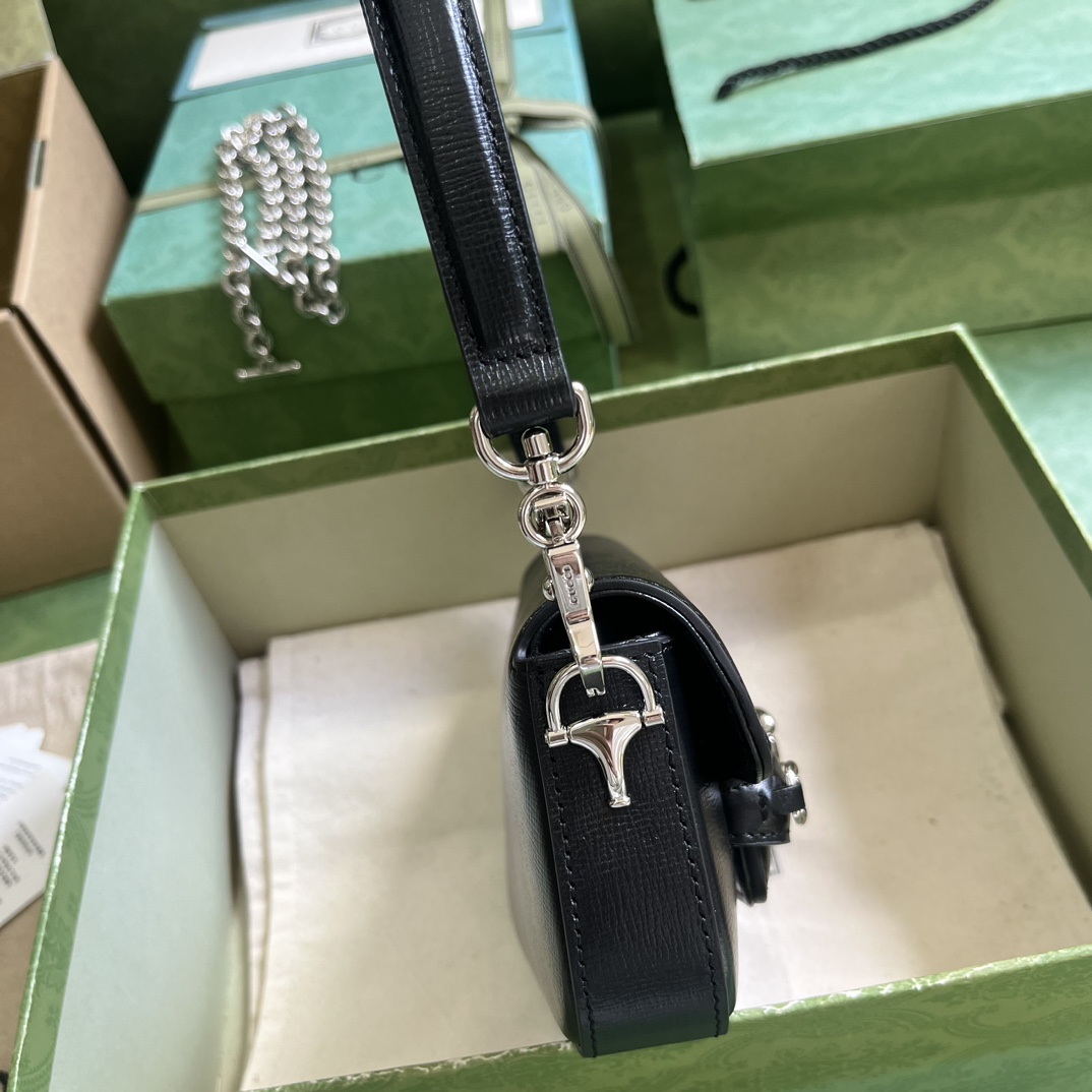 Gucci Horsebit 1955 Mini Shoulder Bag - PerfectKickZ