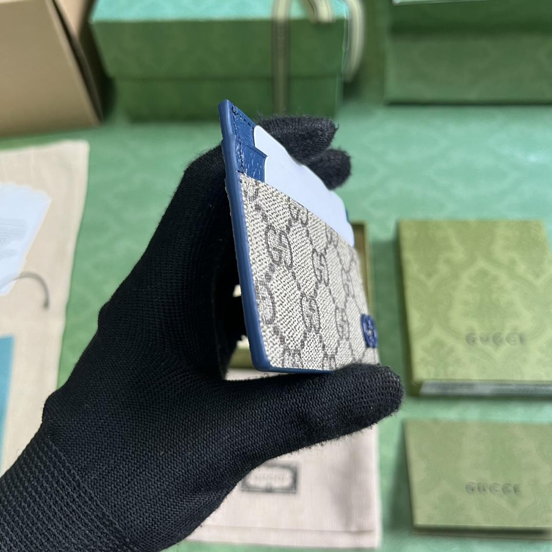 Gucci Card Case With GG Detail - PerfectKickZ