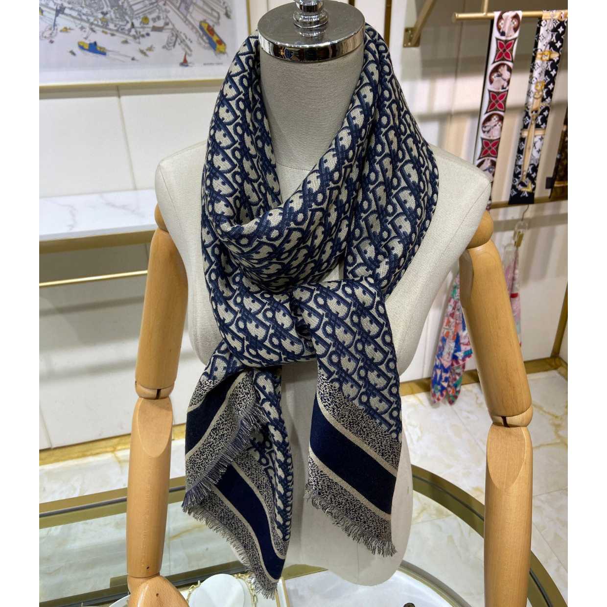 Dior Oblique Shawl - PerfectKickZ