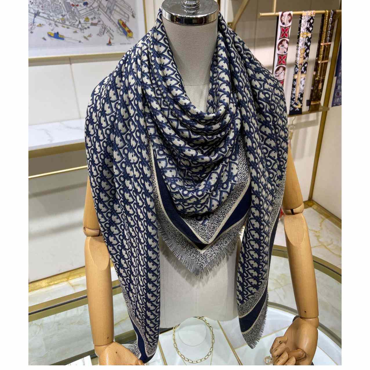 Dior Oblique Shawl - PerfectKickZ