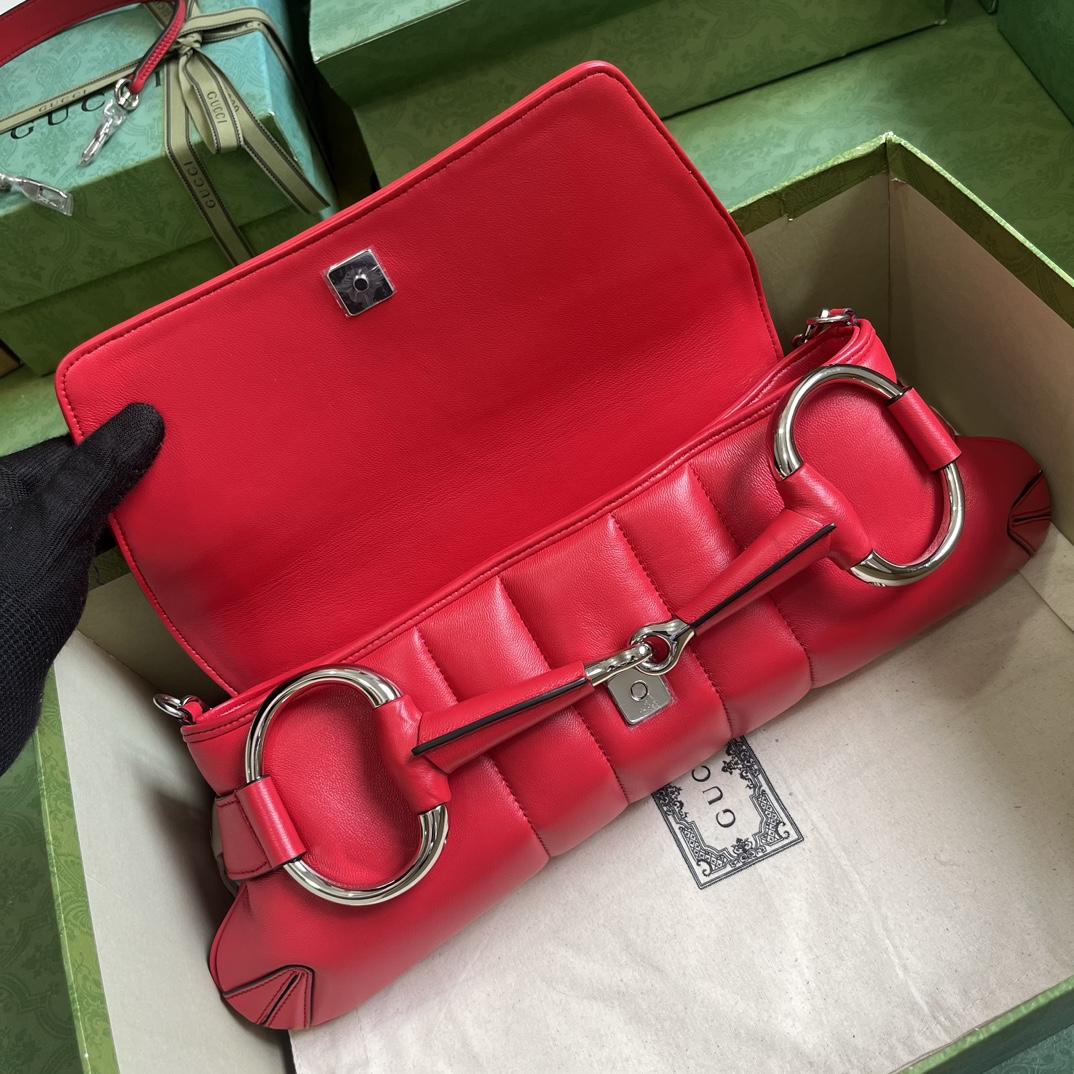 Gucci Horsebit Chain Medium Shoulder Bag (38x 15x 16cm) - PerfectKickZ