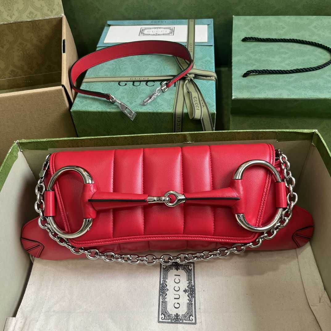 Gucci Horsebit Chain Medium Shoulder Bag (38x 15x 16cm) - PerfectKickZ