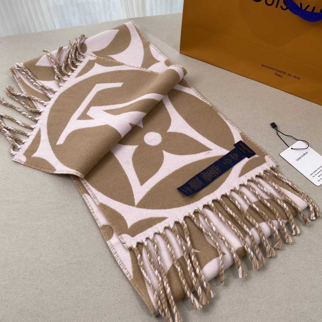 Louis Vuitton LV Medallion Scarf - PerfectKickZ