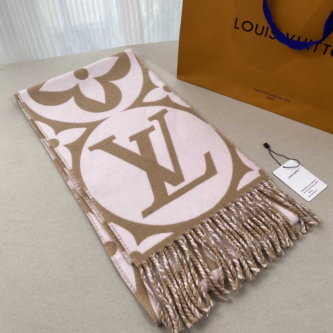 Louis Vuitton LV Medallion Scarf - PerfectKickZ