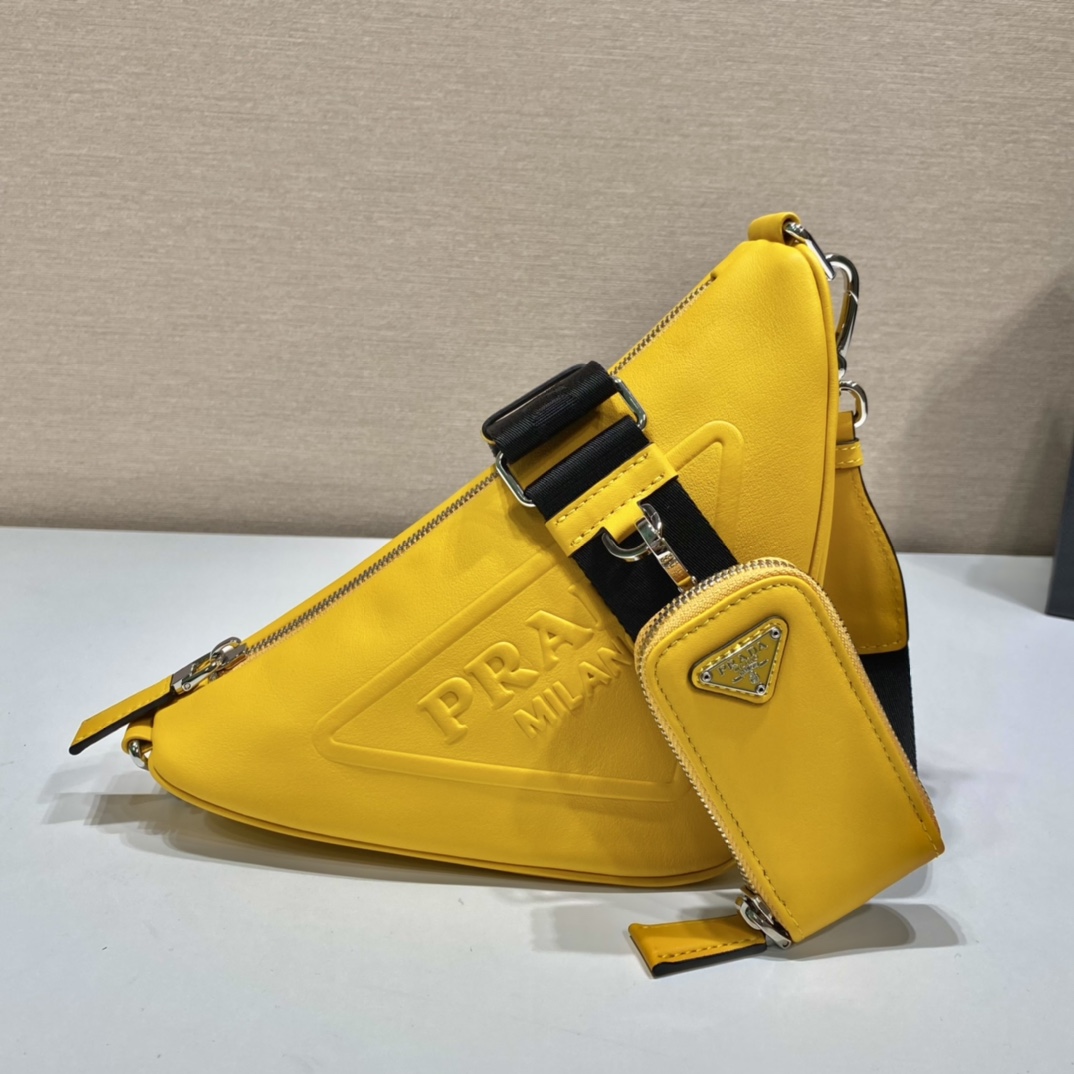 Prada Triangle Bag (26-14-12cm) - PerfectKickZ