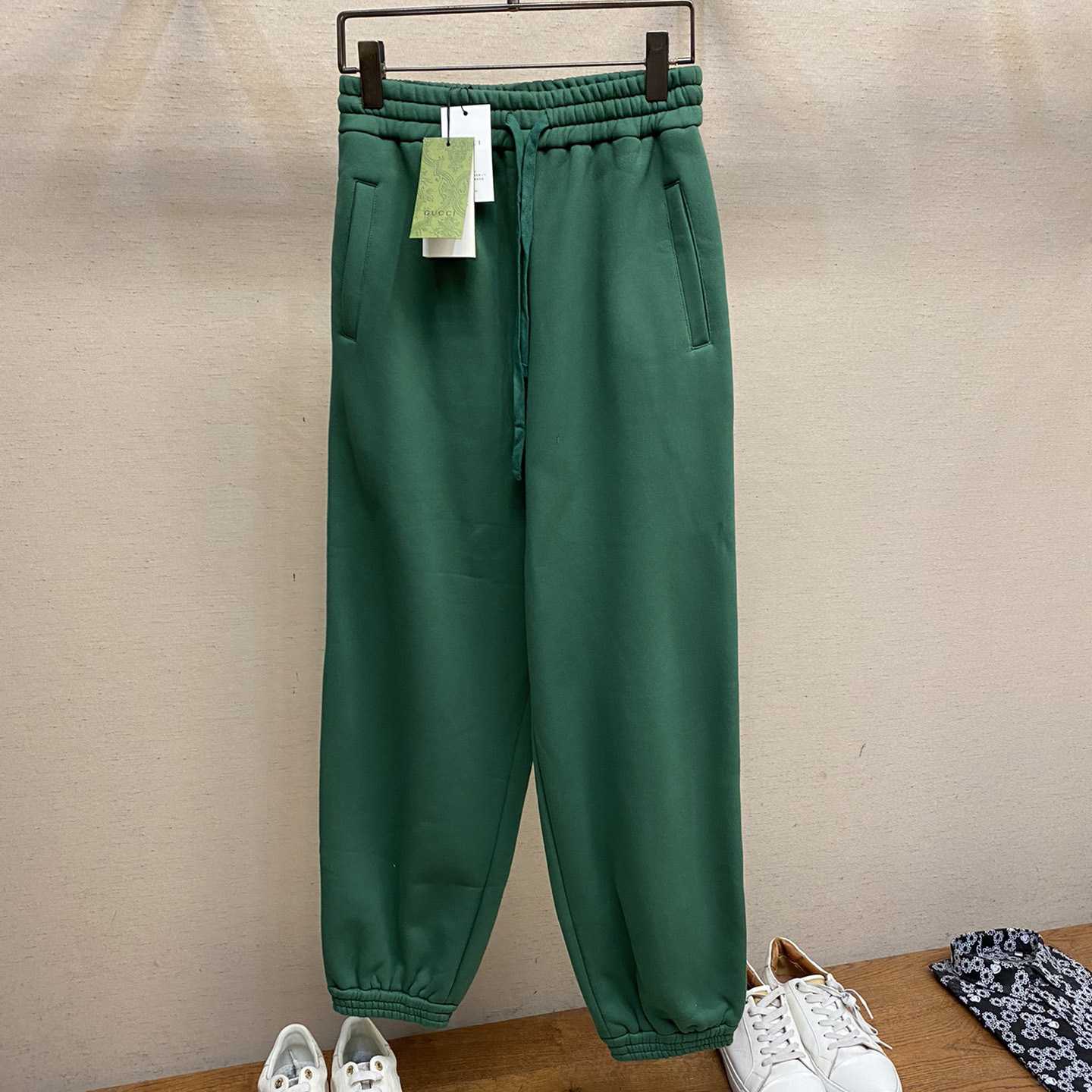 Gucci Cotton Jersey Track Pant With Web - PerfectKickZ